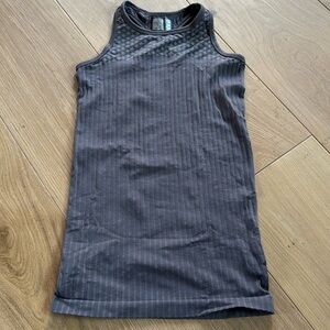 Athleta Gray Athletic Stretch Tank XS
